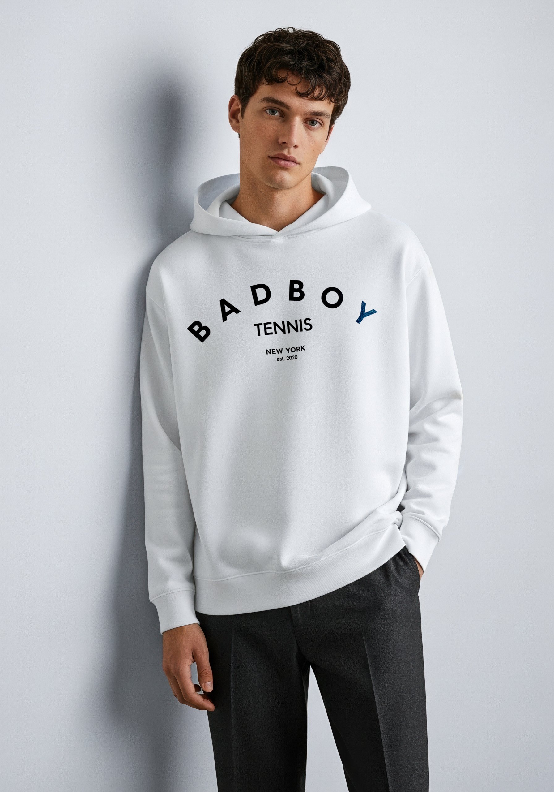 Adélie White Aelfric Eden Star Figure Print Hoodie Oversized Graphic Unisex Y2K